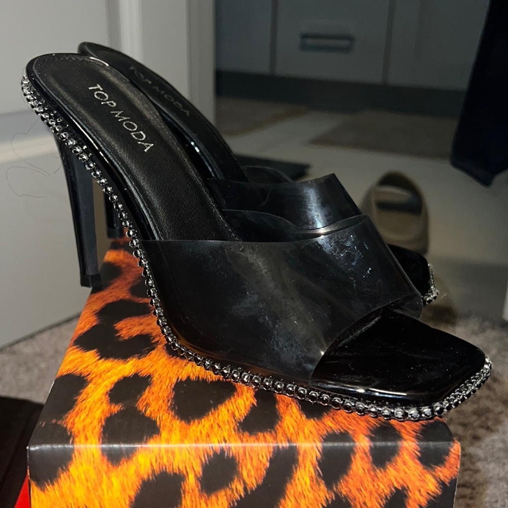 Black heels